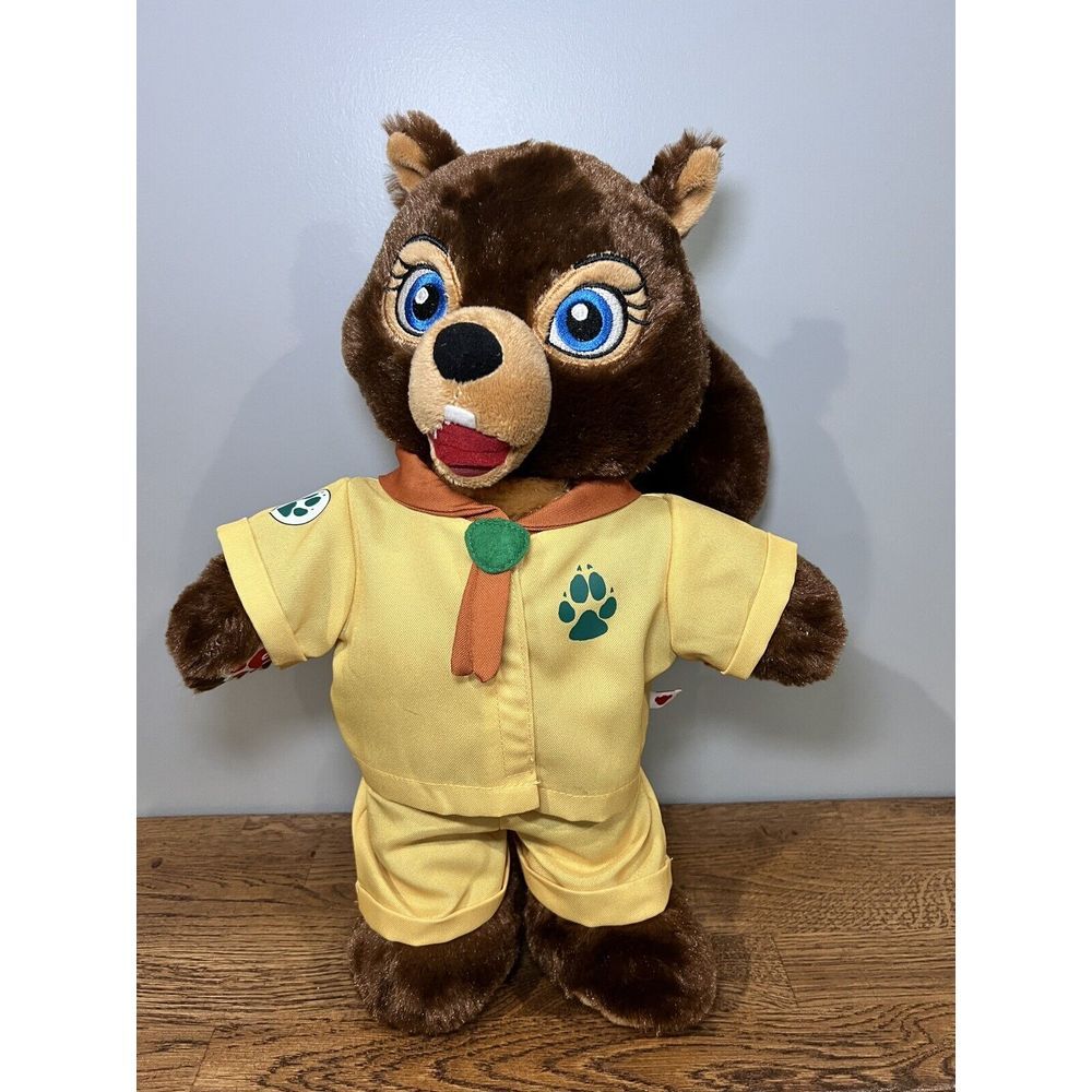 Build-A-Bear SAMMY THE SQUIRREL‎ 15" Great Wolf Lodge Plush Stuffed Animal Toy